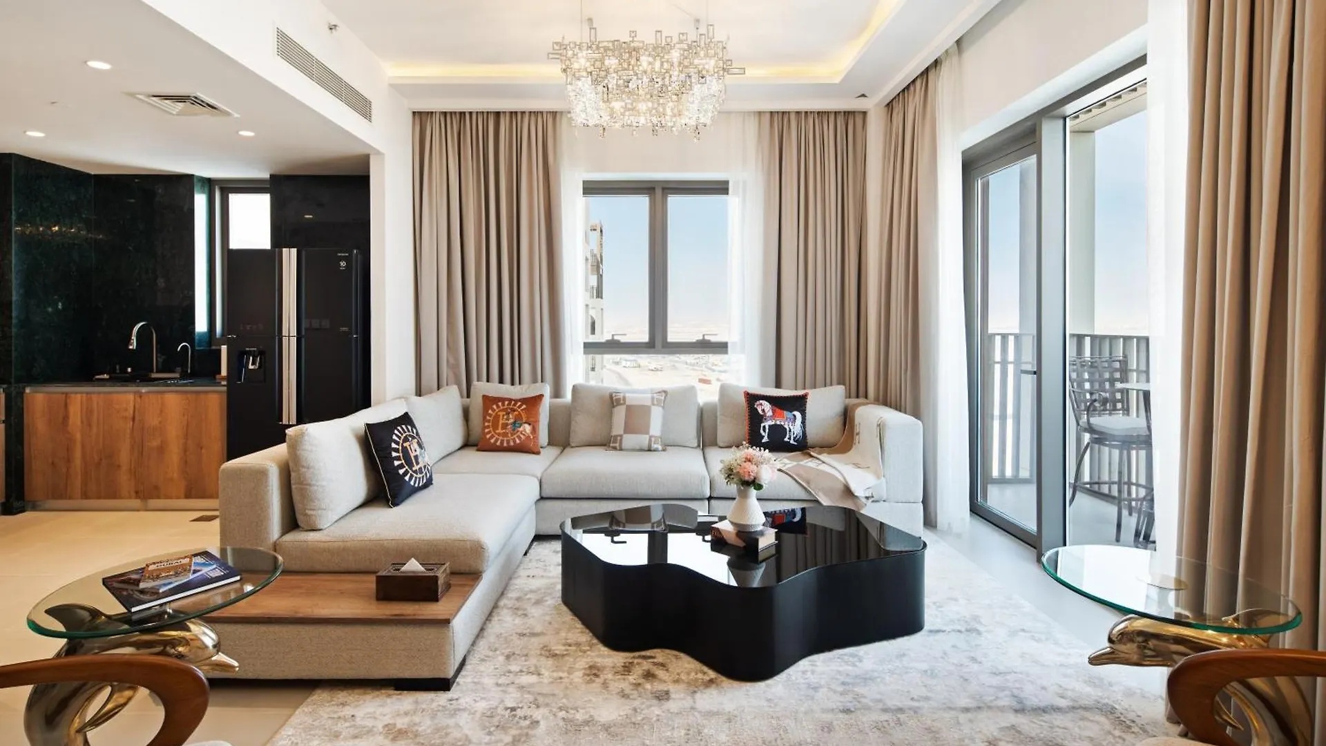 Appartement Skyline Vista 3-Bedroom Haven With Lagoon Retreat Dubaï