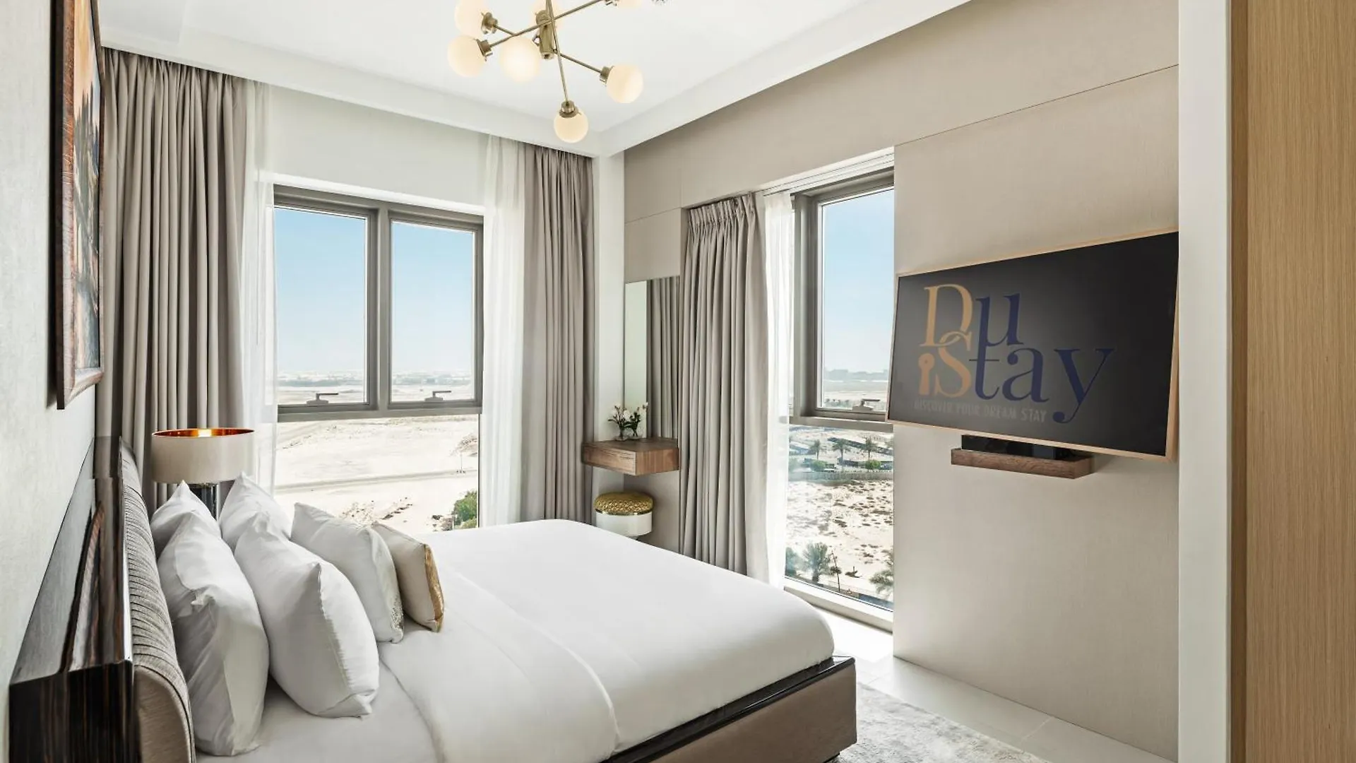 Appartement Skyline Vista 3-Bedroom Haven With Lagoon Retreat Dubaï