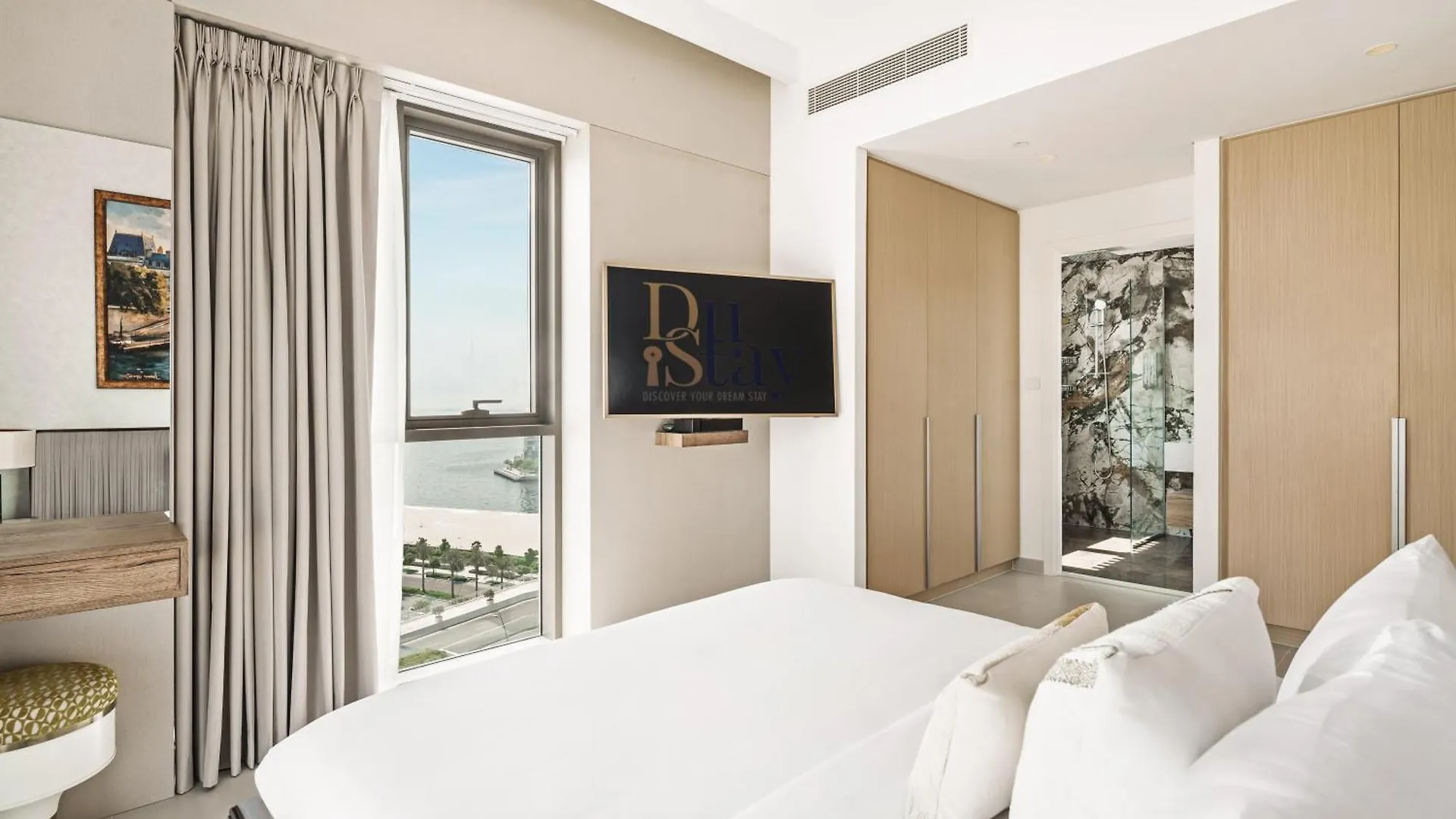 Appartement Skyline Vista 3-Bedroom Haven With Lagoon Retreat Dubaï