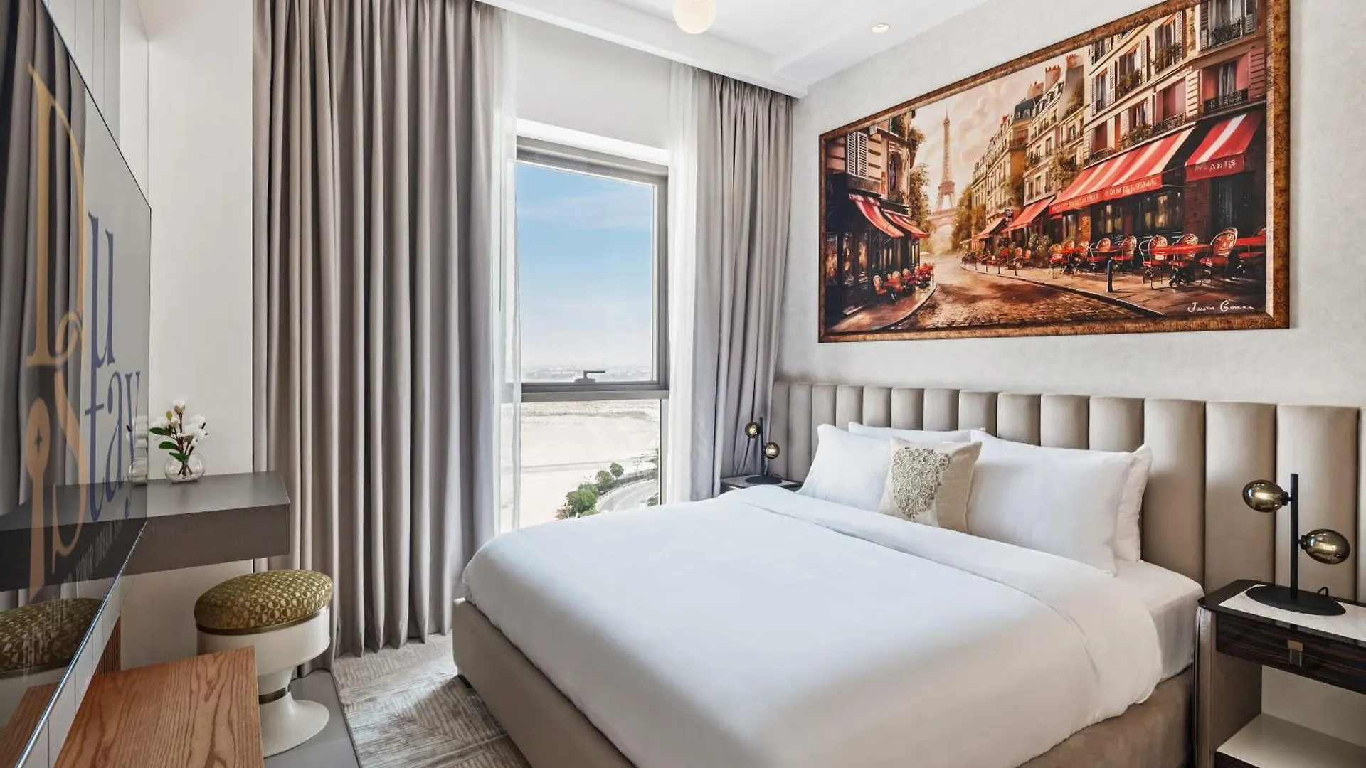 Skyline Vista 3-Bedroom Haven With Lagoon Retreat Dubaj Apartmán